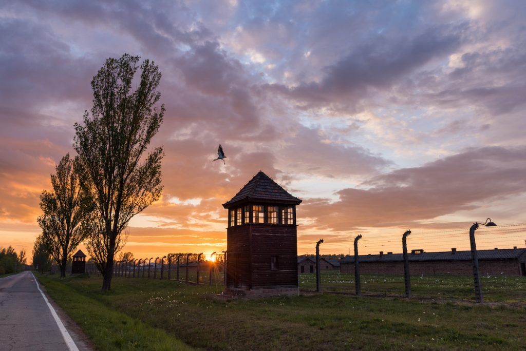Auschwitz II Birkenau - Gun towers