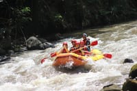 12 km length of white water rafing