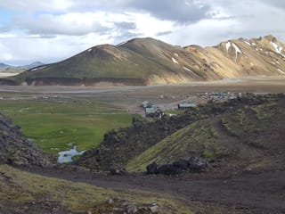 Landmannalaugar camp ground