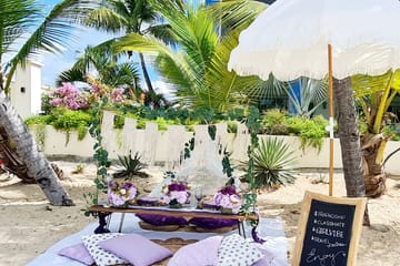 Private Gourmet Picnic on the Beach in Philipsburg, Sint Maarten