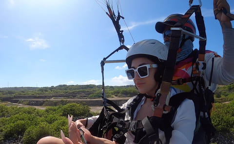 Tandem Paragliding Adventure Over Nusa Dua, Bali
