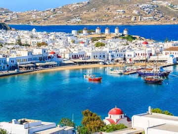 Mykonos panoramic views