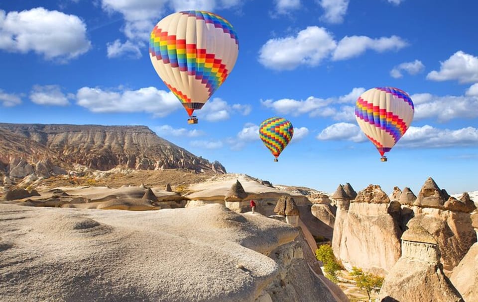 Cappadocia 1-Night Small-Group Tour with Hot Air Balloon