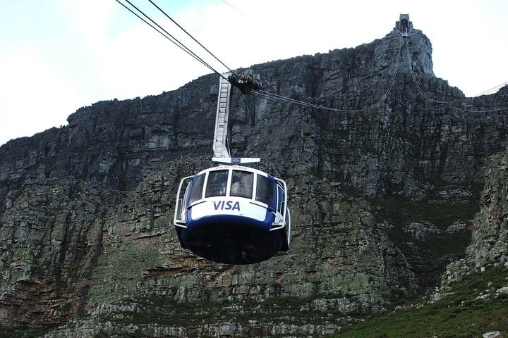 Revolving Cable Car- Table Mountain