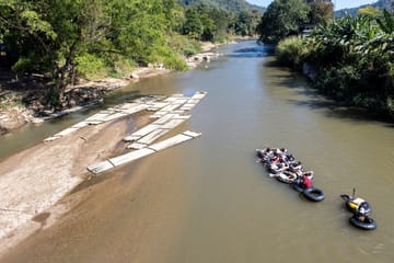 Half-Day River Tubing and Waterfall Slide in Chiang Mai