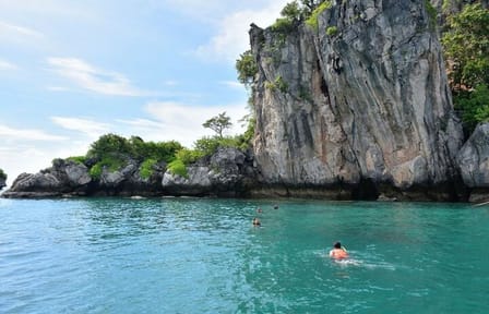Krabi 7 Islands Sunset Tour with BBQ Dinner and Snorkeling