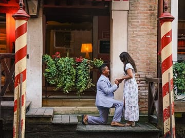 Private Engagement Photo Shoot in Venice