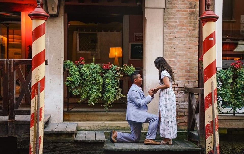 Private Engagement Photo Shoot in Venice