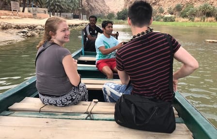 Private Day Trip to Wadi Shab and Bimmah Sinkhole from Muscat