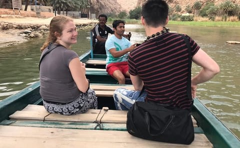 Private Day Trip to Wadi Shab and Bimmah Sinkhole from Muscat