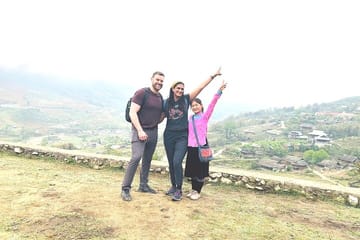 1 Day Trekking Tour through Rice Terraced Fields from Sapa Town