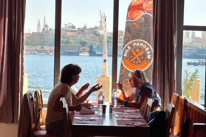 River Nile view dinner