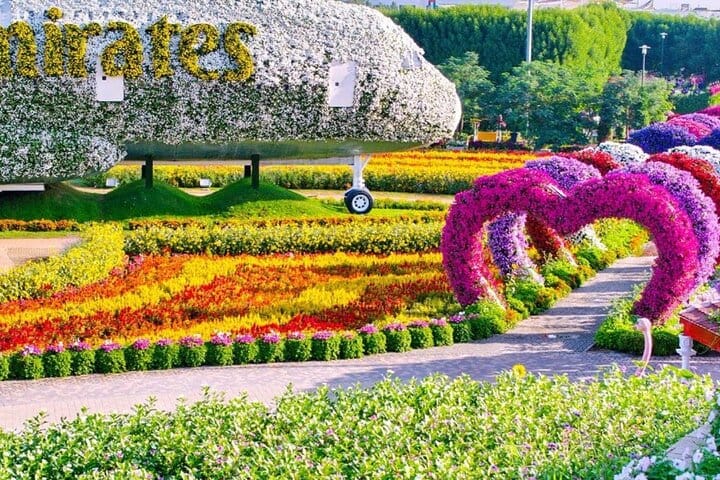 Pass Ticket to Miracle Garden from Dubai