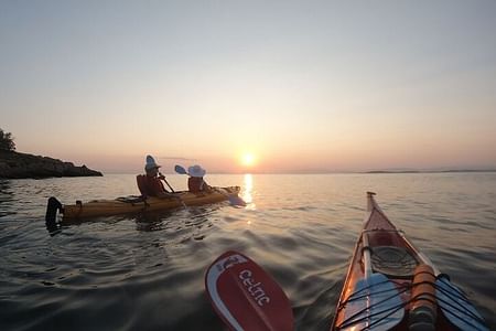 Sunset Sea Kayaking Adventure in the Athens Riviera