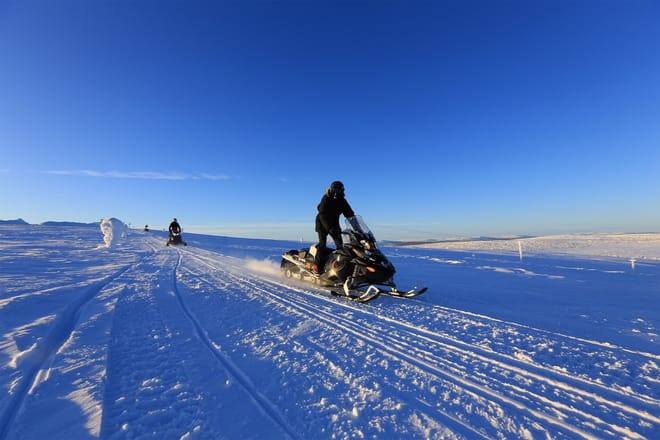 Ice-Karting and Snowmobiling (Levi) photo 6
