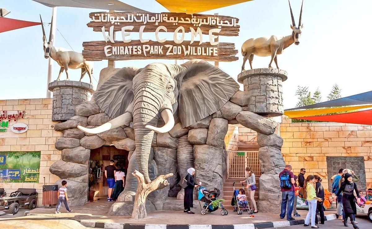 Abu Dhabi: Emirates Park Zoo – Interact, Explore, Discover Wildlife!