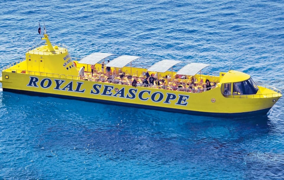 Semi-Submarine Tour of Red Sea Marine Life in Hurghada
