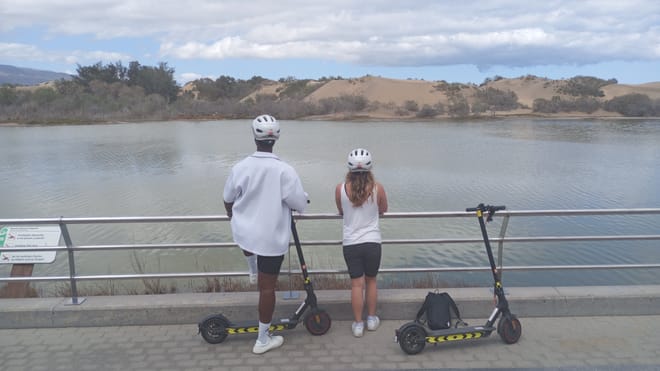 Segway Food Tour with Tapas Tasting in South Gran Canaria 3 Hour: Maspalomas Dunes, Playa del Ingles, San Agustín 9