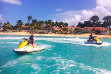 Jet Ski Adventure and Beach Tour in Simpson Bay, Sint Maarten