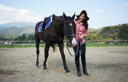 Horseback Riding Lesson and Visit to Doikham Temple, Chiang Mai