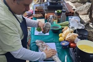 3hr Brazilian Seafood BBQ Class with Unlimited Caipirinhas in Rio