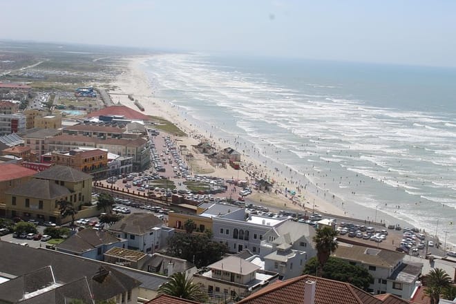 Aerial View - Muizenberg Beach