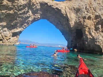 Half-Day Sea Kayak Tour along Psatha's Coastline