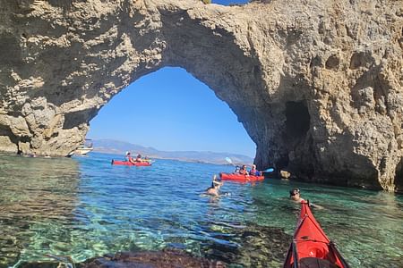 Sea Kayak Adventure in the Corinthian Gulf from Athens