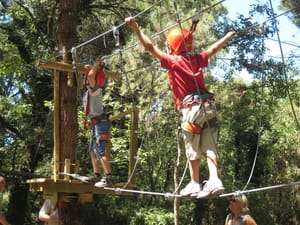 Entrance to Cerviavventura: adventure park for the whole family