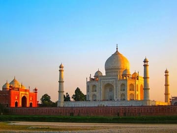 Taj-mahal sunrise