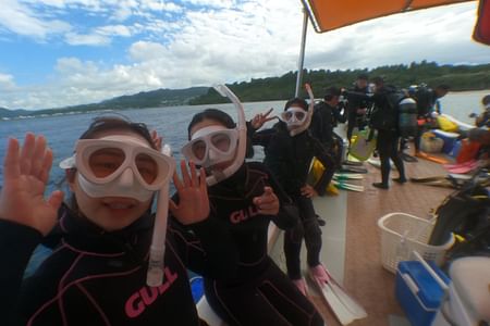 Private Boat Snorkeling Adventure in Nakijin, Motobu, Okinawa