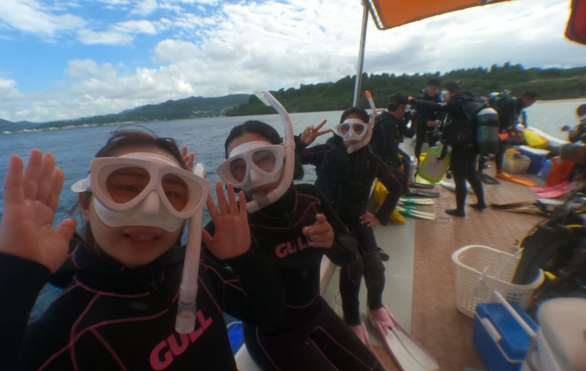 Okinawa: Boat Snorkeling 2 Rounds at Minna, Sesoko or Motobu