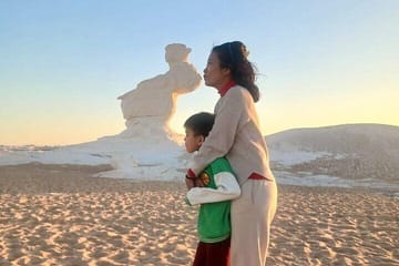 White Desert & Black Desert 2-Day Private Tour with Camping