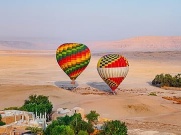 Hot Air Balloon Ride Over Luxor's Ancient Landscapes