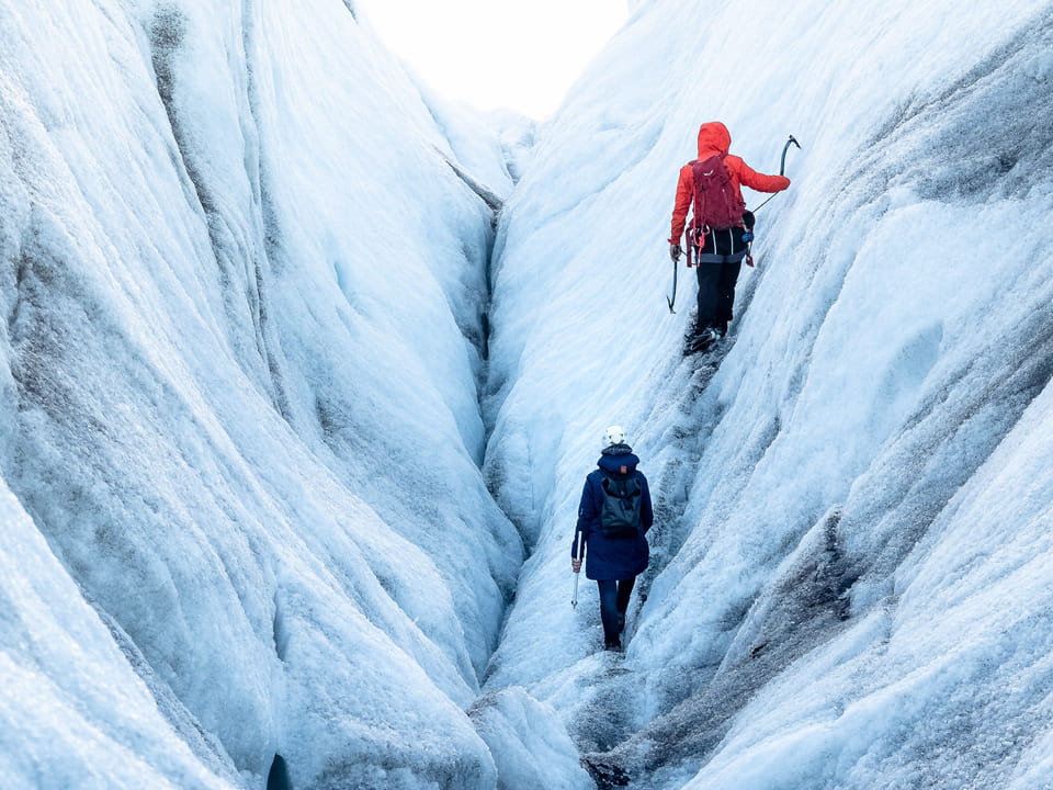 Skaftafell Glacier Adventure — Heading North
