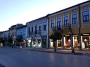 The main street