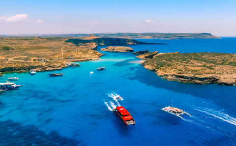 Coastal Ferry Cruise from Sliema to Comino's Blue Lagoon