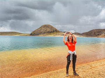 Hiking Adventure to Blue Lagoon in Ayacucho, Peru