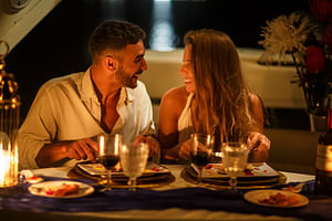 All Inclusive Tulum 3 hours Romantic Dinner in 40' Catamaran Bali