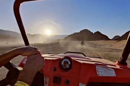 Desert Buggy Ride with Pickup and Guide – From Sharm El Sheikh