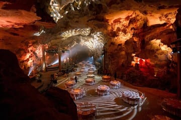 Dragon Pearl Cave Tour and Luxury Banquet in Hạ Long Bay