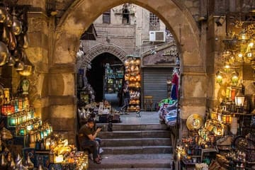 Old Cairo and Khan El Khalili Bazaar Private Half-Day Tour