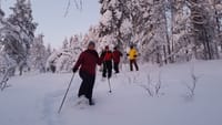 Amethyst Mine Visit with Snowshoes 3