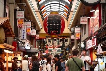 Osaka Early Morning Tour with English-Speaking Guide Dotonbori