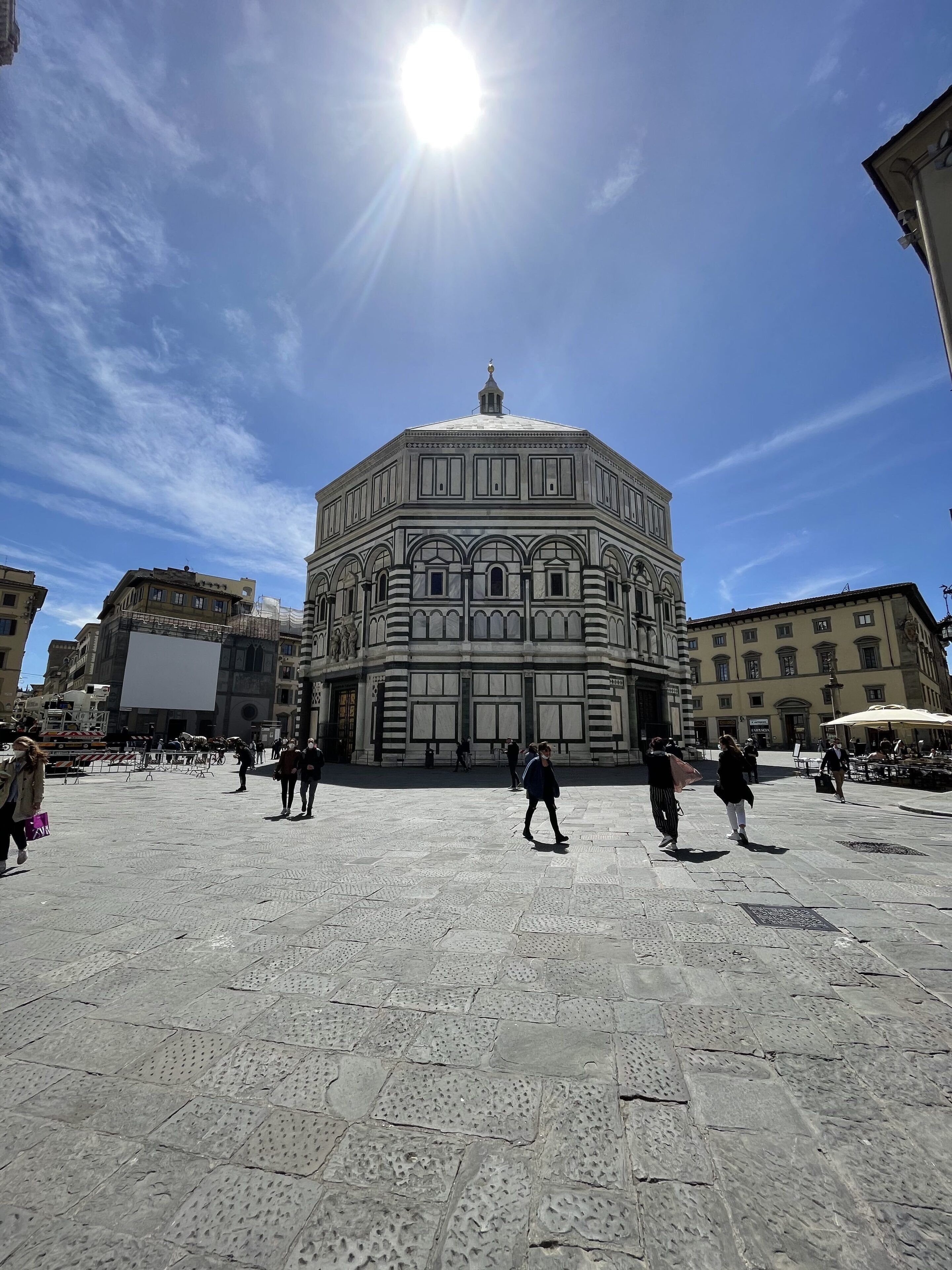 The Baptistery of St. John in Duomo Square 