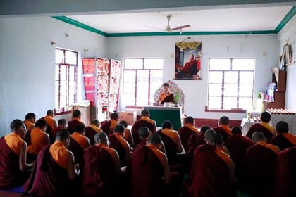Tibetan Tranquility: Bangalore to Namdroling Monastery Day Tour