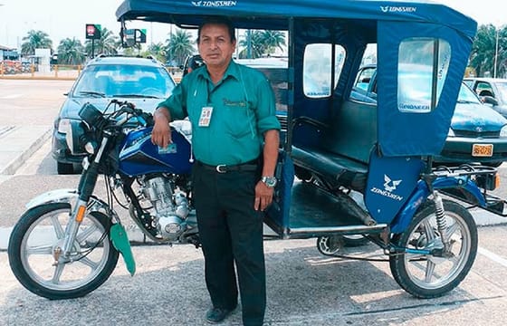 Iquitos Airport Private Transfer in Tuk Tuk