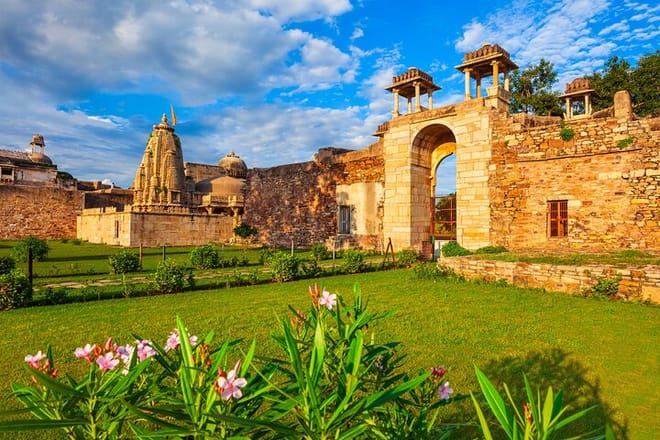 Inside Part of Chittorgarh Fort