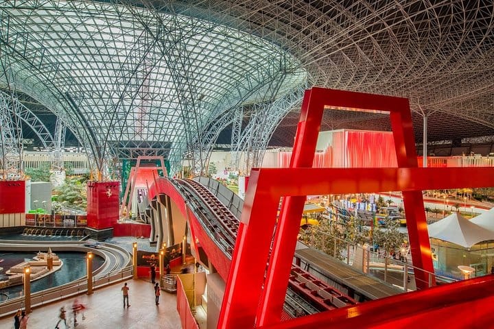 inside ferrari world