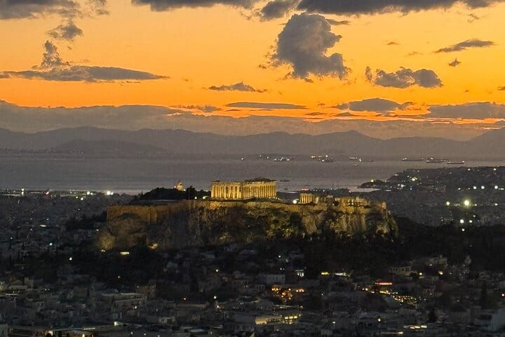 Panoramic View of Acropolis Athens